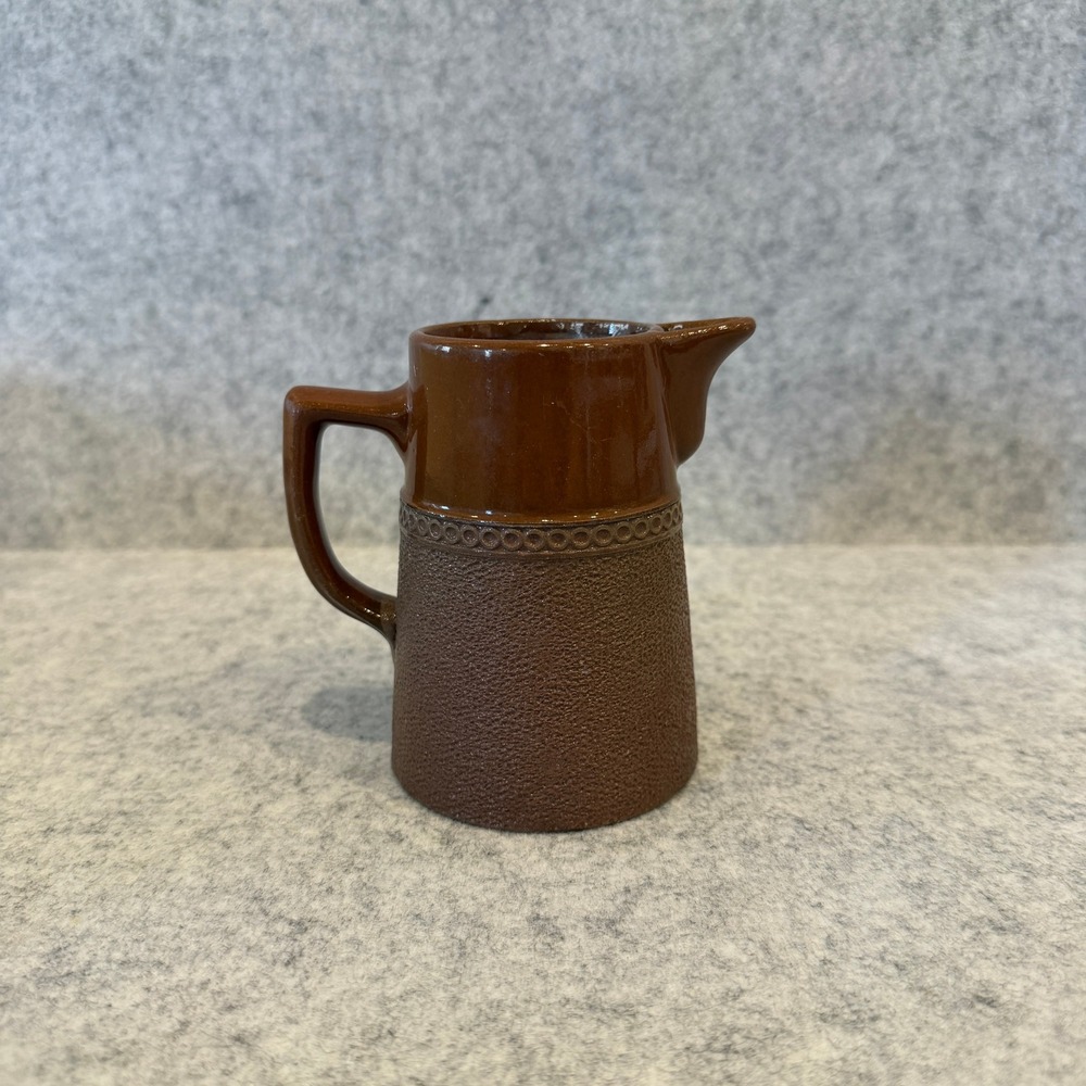 Vintage Brown Ceramic Jug, Lovatts Langley Ware
